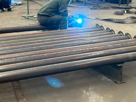 喀什20#无缝注浆管加工108*6钢花管棚管